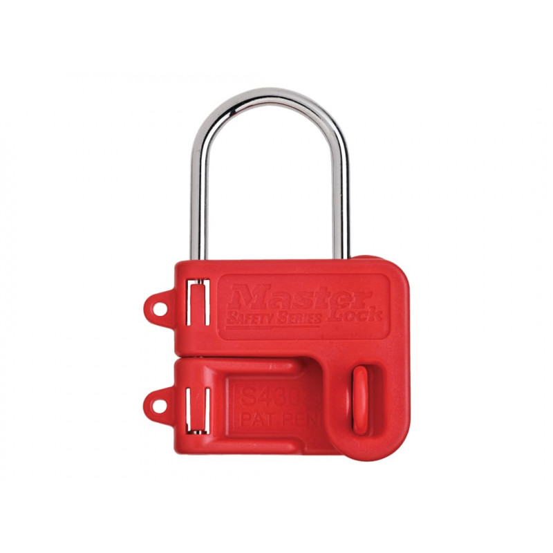 Master Lock S430 Two Padlock Lockout Hasp - 4mm Shackle Master Lock S430 Two Padlock Lockout Hasp - 4mm Shackle