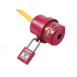 Master Lock 487 Lockout Electrical Plug Cover Small for 120V - 240V