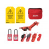 Master Lock ELECKIT-EN Electrical Lockout Kit, 9 Piece