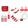 Master Lock MAINTKIT-EN General Maintenance Lockout Kit, 11 Piece