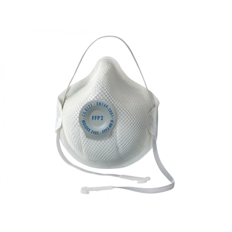 Moldex 248501 Smart Series FFP2 NR D Valved Mask (Pack of 20) Moldex 248501 Smart Series FFP2 NR D Valved Mask (Pack of 20)