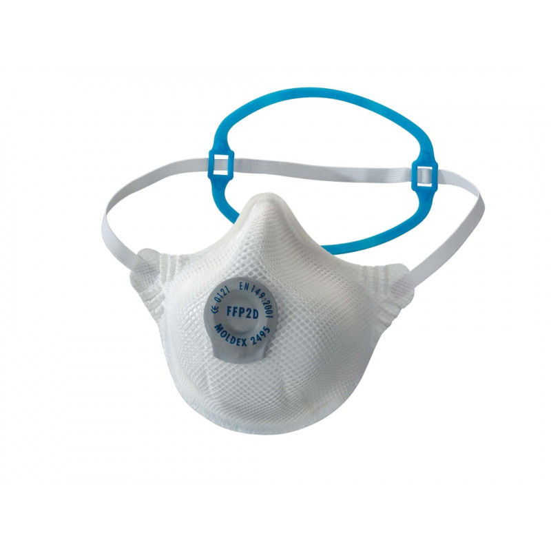 Moldex 249501 Smart Solo FFP2 NR D Valved Mask (Pack of 20) Moldex 249501 Smart Solo FFP2 NR D Valved Mask (Pack of 20)