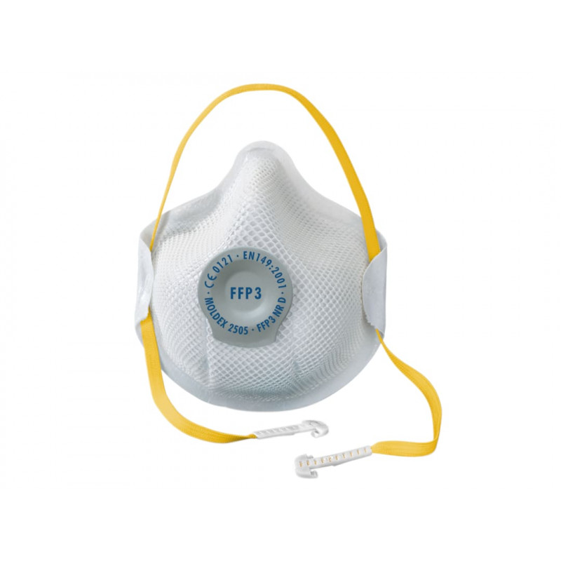 Moldex 250501 Smart Series FFP3 NR D Valved Mask (Pack 10) Moldex 250501 Smart Series FFP3 NR D Valved Mask (Pack 10)