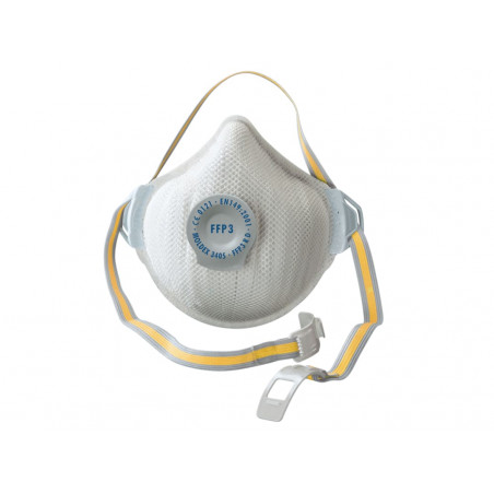 Moldex 340512 Air Plus FFP3 R D Valved Reusable Mask (Single)