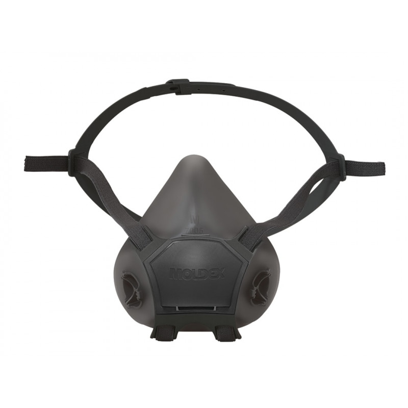 Moldex 700501 Series 7000 Half Mask Silicone (Medium) No Filters Moldex 700501 Series 7000 Half Mask Silicone (Medium) No Filters