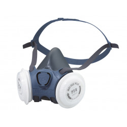 Moldex 703201 Series 7000 Half Mask (Medium) 2 x P3 R Filters