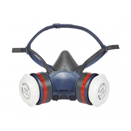 Moldex 712202 Series 7000 Half Mask (Medium) + 2 x A1P2 R Filters + Storage Box