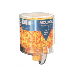 Moldex 762501 Disposable Foam Earplugs MelLows® Station SNR 22 dB (250 Pairs)