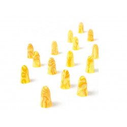 Moldex 762501 Disposable Foam Earplugs MelLows® Station SNR 22 dB (250 Pairs)