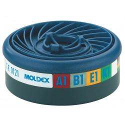 Moldex 940001 EasyLock® ABEK1 Gas Filter Cartridge (Wrap of 2)