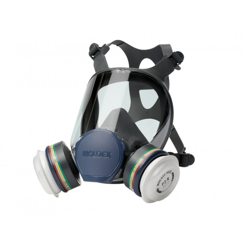 Moldex 943201 Series 9000 Full Face Mask (Medium) + 2 x ABEK1P3 R Filters Moldex 943201 Series 9000 Full Face Mask (Medium) + 2 x ABEK1P3 R Filters