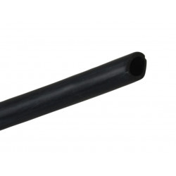 Monument 1445F Black Rubber Hose - 1 Metre