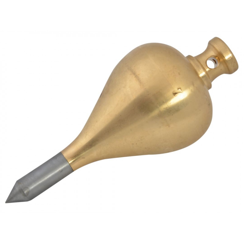 Monument 254T Brass Plumb Bob 450g (16oz) Size 7 Monument 254T Brass Plumb Bob 450g (16oz) Size 7