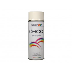 MOTIP® 01600 Deco Spray Paint High Gloss RAL 9010 White 400ml
