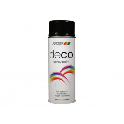 MOTIP® 01602 Deco Spray Paint High Gloss RAL 9005 Deep Black 400ml