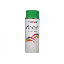 MOTIP® 01607 Deco Spray Paint High Gloss RAL 6018 Yellow Green 400ml