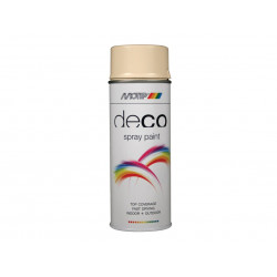 MOTIP® 01610 Deco Spray Paint High Gloss RAL 1015 Light Ivory 400ml