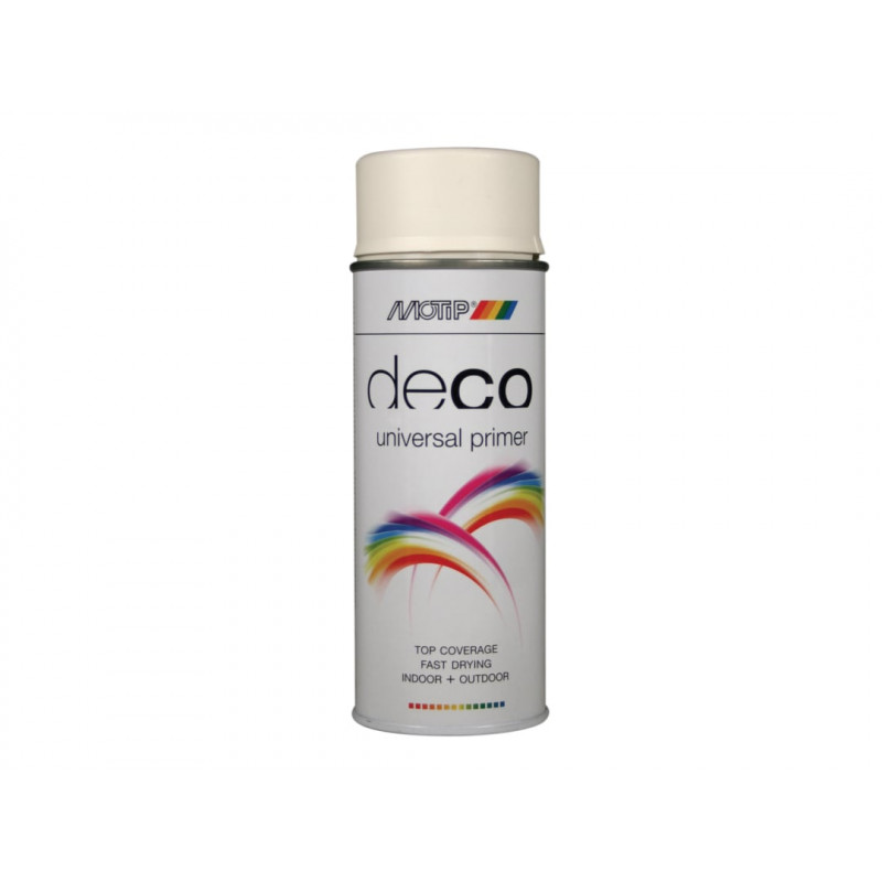 MOTIP® 01611 Deco Spray Primer White 400ml MOTIP® 01611 Deco Spray Primer White 400ml
