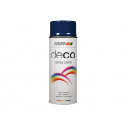 MOTIP® 01634 Deco Spray Paint High Gloss RAL 5010 Gentian Blue 400ml