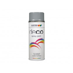 MOTIP® 01689 Deco Spray Paint High Gloss RAL 7001 Silver Grey 400ml