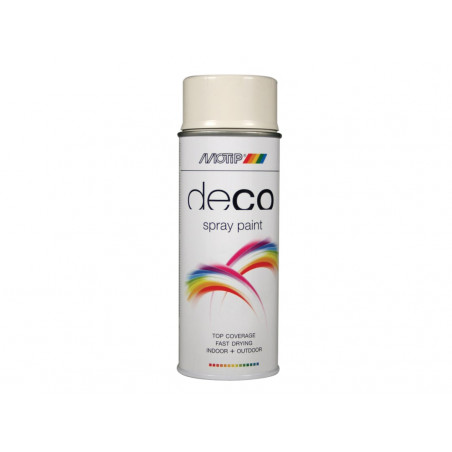 MOTIP® 01696 Deco Spray Paint High Gloss RAL 9002 Grey White 400ml