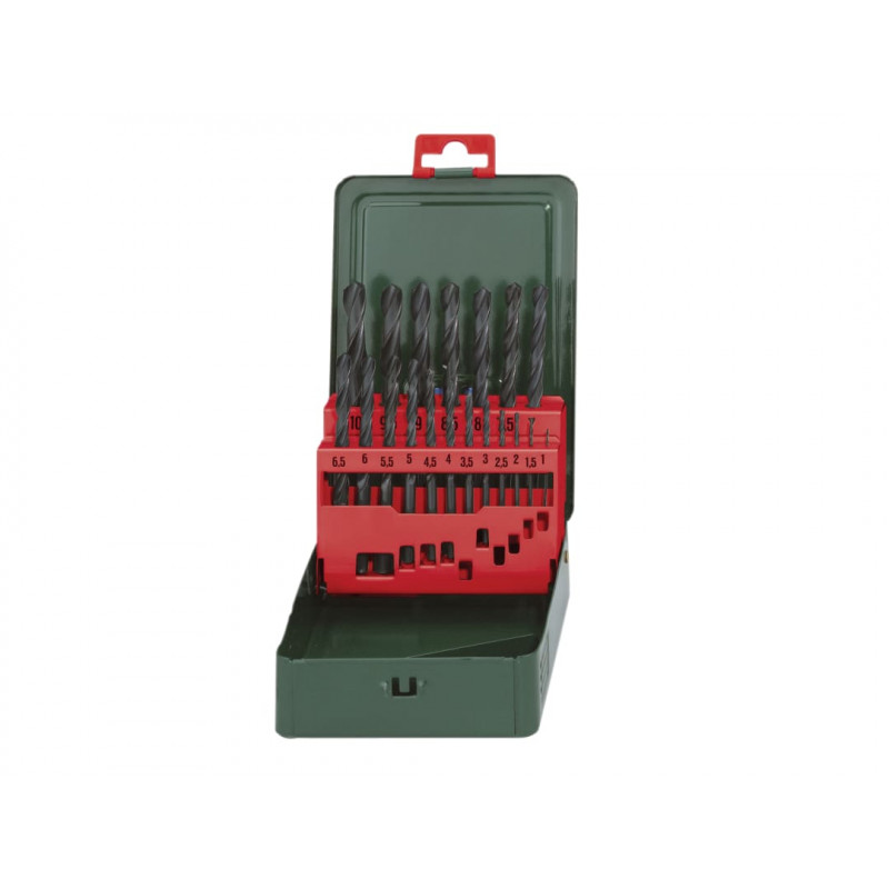 Metabo 627151000 HSS-R Drill Bit Set of 19 1-10mm Metabo 627151000 HSS-R Drill Bit Set of 19 1-10mm