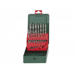 Metabo 627153000 HSS-G Twist Drill Bit Set 19 Piece