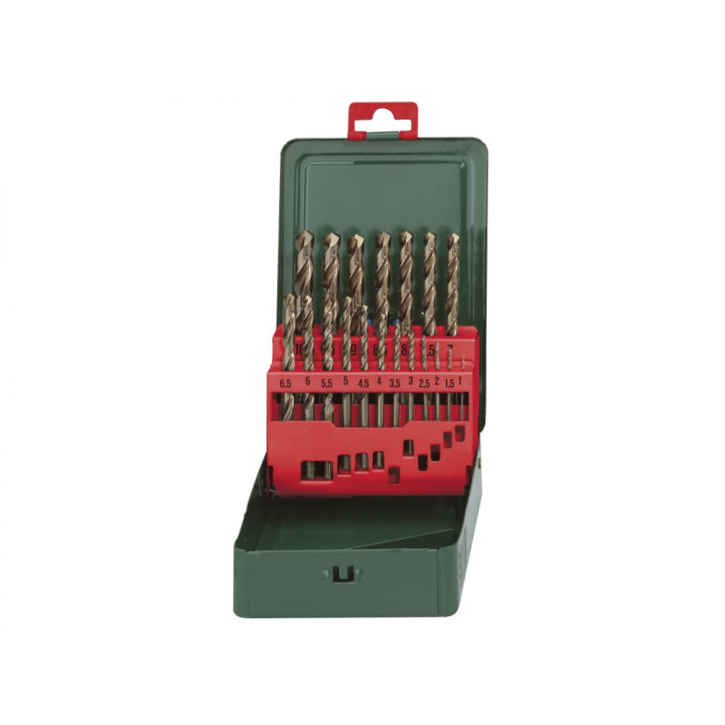 Metabo 627157000 HSS-CO Drill Bit Set 19 Piece Metabo 627157000 HSS-CO Drill Bit Set 19 Piece