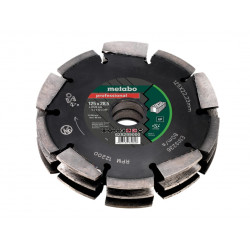 Metabo 628299000 3 Row Professional UP Universal Wall Chaser Blade 125 x 28.5 x 22.23mm