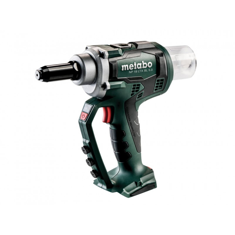 Metabo 619002840 NP 18 LTX BL 5.0 Brushless Rivet Gun + metaBOX 18V Bare Unit Metabo 619002840 NP 18 LTX BL 5.0 Brushless Rivet Gun + metaBOX 18V Bare Unit