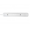 Masterplug BSG210N-MP Extension Lead 240V 6-Gang 13A White 2m