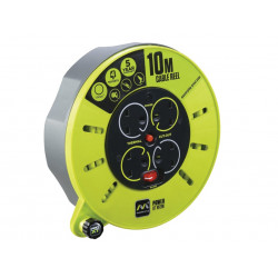 Masterplug CMU10134SL-PX PRO-XT Cassette Cable Reel 240V 13A 4-Socket 10m