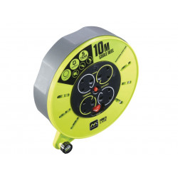 Masterplug CMU10134SL-PX PRO-XT Cassette Cable Reel 240V 13A 4-Socket 10m