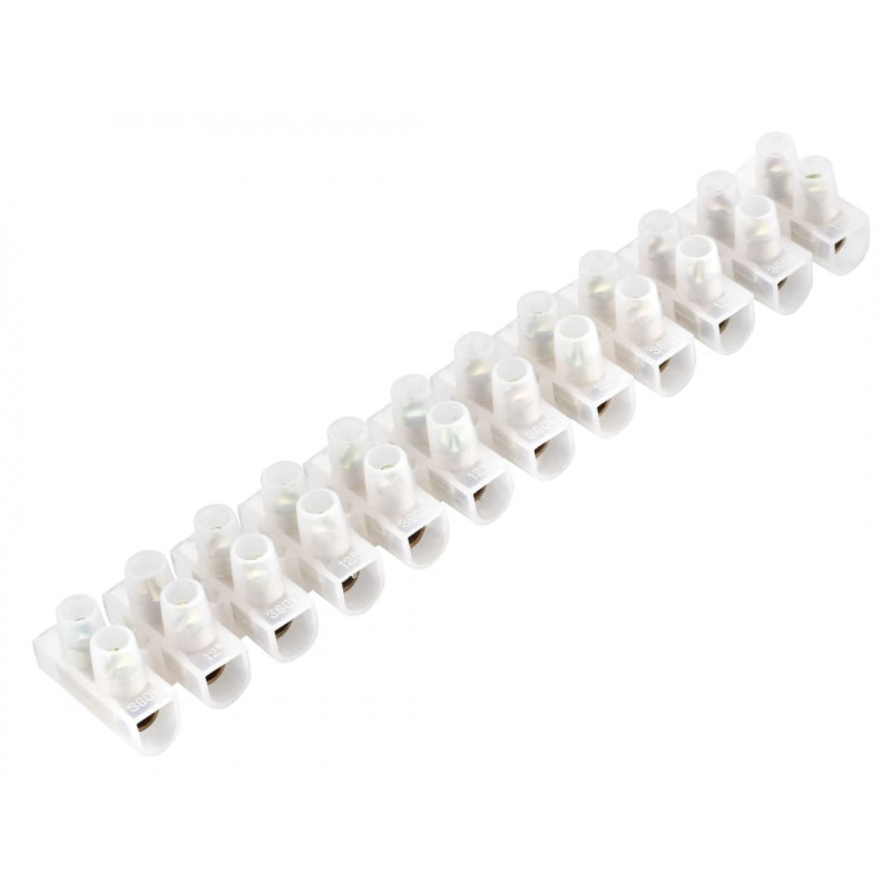 Masterplug TS30/12/10-01 Connector Strips 30A 12W (Pack 10) Masterplug TS30/12/10-01 Connector Strips 30A 12W (Pack 10)
