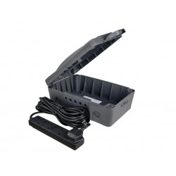 Masterplug WBXBFG10B-MP Weatherproof Box with 10m 240V 4-Way Bar