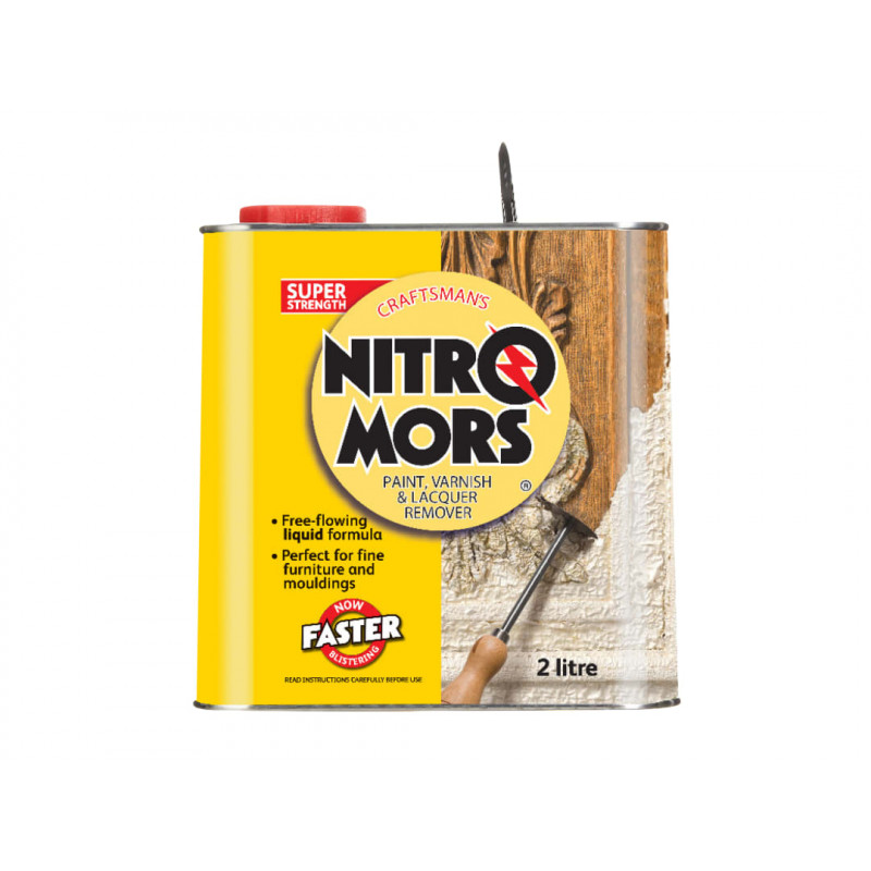 Nitromors NCM002 Craftsman's Paint, Varnish & Lacquer Remover 2 litre Nitromors NCM002 Craftsman's Paint, Varnish & Lacquer Remover 2 litre