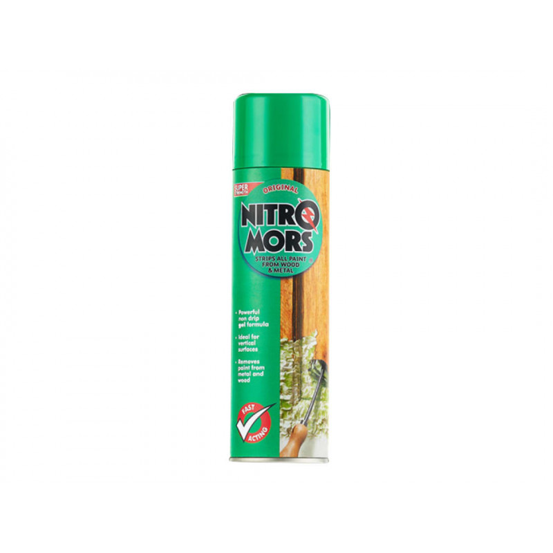 Nitromors NPV500 All-Purpose Paint & Varnish Remover 500ml Aerosol Nitromors NPV500 All-Purpose Paint & Varnish Remover 500ml Aerosol