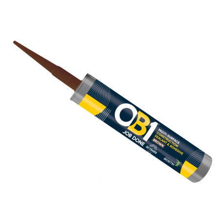 OB1® 30617356 Hybrid Sealant & Adhesive Brown 290ml