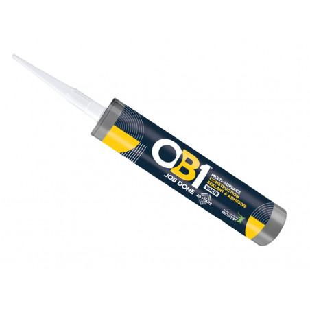 OB1® 30617359 Hybrid Sealant & Adhesive White 290ml