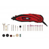 Olympia Power Tools 09-300 Mini Rotary Multi-Tool with 40 Piece Accessory Set 135W 240V