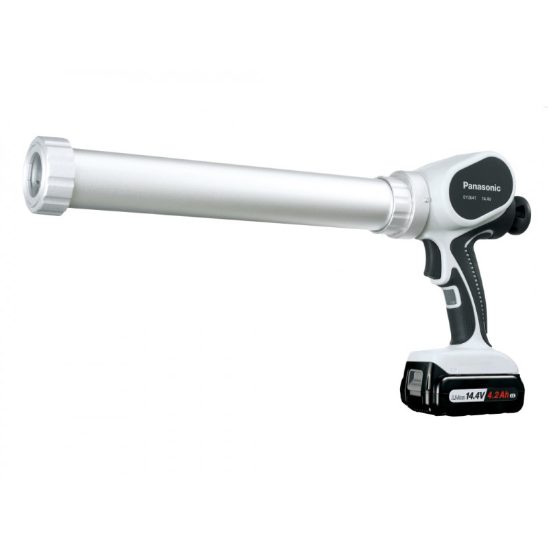 Panasonic EY3641LH1S31 Sealant Gun 600ml 14.4V 1 x 4.2Ah Li-ion Panasonic EY3641LH1S31 Sealant Gun 600ml 14.4V 1 x 4.2Ah Li-ion