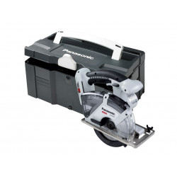 Panasonic EY45A2XWT Universal Circular Saw 135mm & Systainer Case 18V Bare Unit