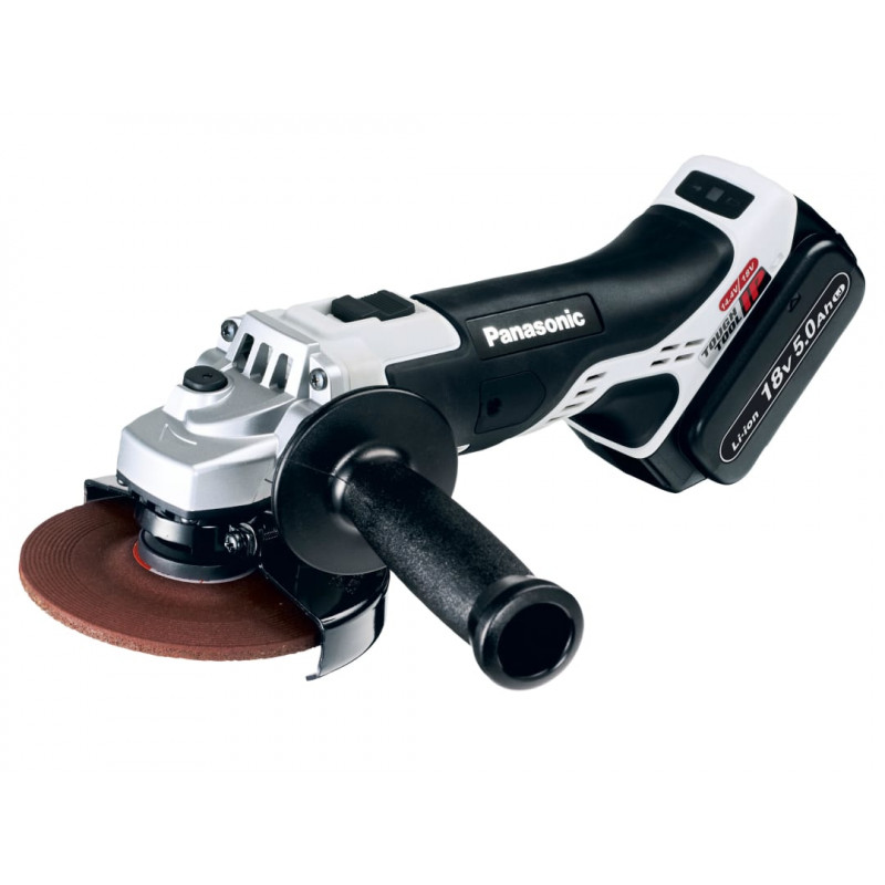 Panasonic EY46A2LJ2G31 EY46A2LJ2G 125mm Grinder 18V 2 x 5.0Ah Li-Ion Panasonic EY46A2LJ2G31 EY46A2LJ2G 125mm Grinder 18V 2 x 5.0Ah Li-Ion