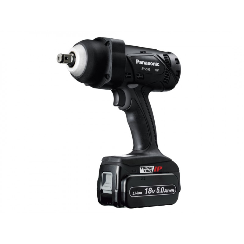 Panasonic EY7552LJ2S31 EY7552 Heavy-Duty Impact Wrench 18V 2 x 5.0Ah Li-ion Panasonic EY7552LJ2S31 EY7552 Heavy-Duty Impact Wrench 18V 2 x 5.0Ah Li-ion
