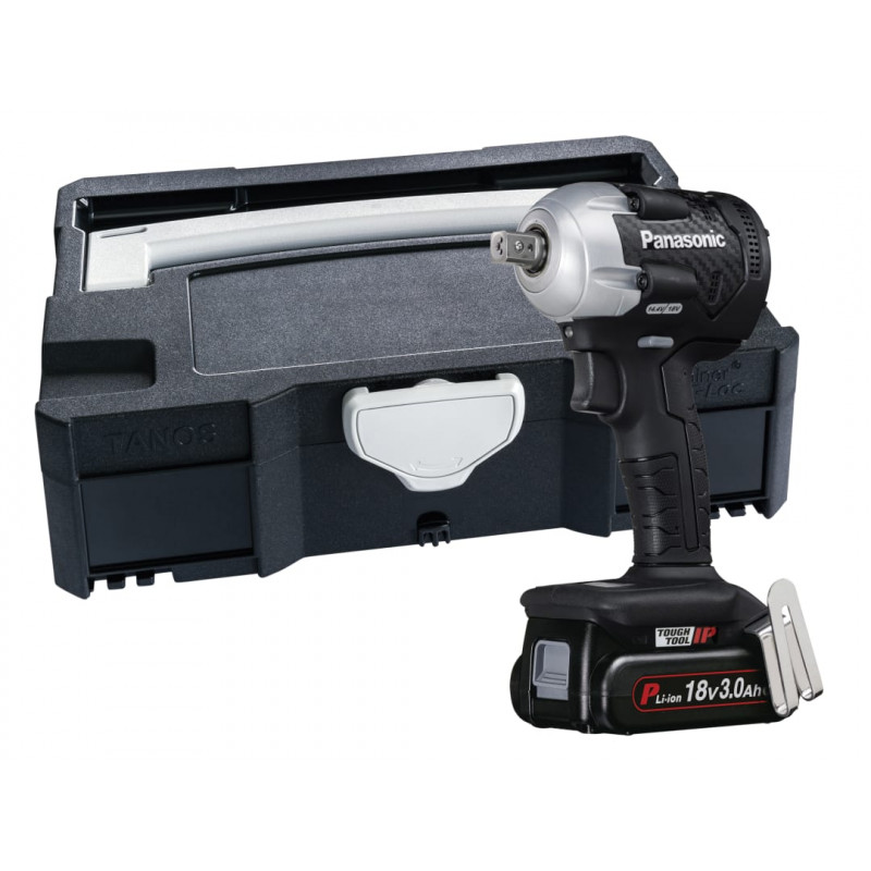 Panasonic EY75A8PN2G31 EY75A8PN2G 1/2in Impact Wrench & Systainer Case 18V 2 x 3.0Ah Li-ion Panasonic EY75A8PN2G31 EY75A8PN2G 1/2in Impact Wrench & Systainer Case 18V 2 x 3.0Ah Li-ion