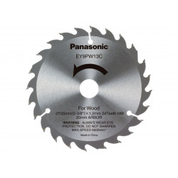 Panasonic EY9PW13C32 Wood Cutting TCT Blade 135 x 20mm x 24T