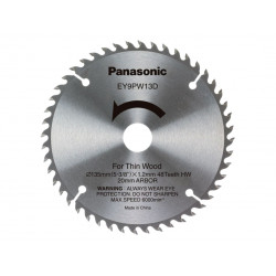 Panasonic EY9PW13D32 Wood Cutting TCT Blade 135 x 20mm x 48T