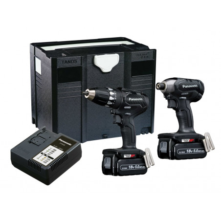 Panasonic EYC231LJ2G31 EYC231LJ Twin Pack 18V 2 x 5.0Ah Li-ion