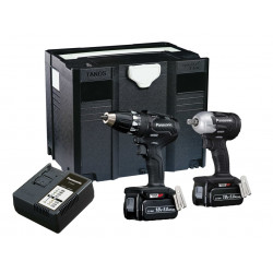 Panasonic EYC232LJ2G31 EYC232LJ Twin Pack 18V 2 x 5.0Ah Li-ion