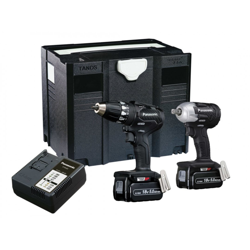 Panasonic EYC232LJ2G31 EYC232LJ Twin Pack 18V 2 x 5.0Ah Li-ion Panasonic EYC232LJ2G31 EYC232LJ Twin Pack 18V 2 x 5.0Ah Li-ion